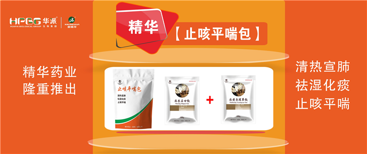 科普：畜禽呼吸道疾病的防控技术 |【止咳平喘包】清热宣肺、祛湿化痰、止咳平喘，畜禽呼吸道疾病引起的各种咳喘防控首。